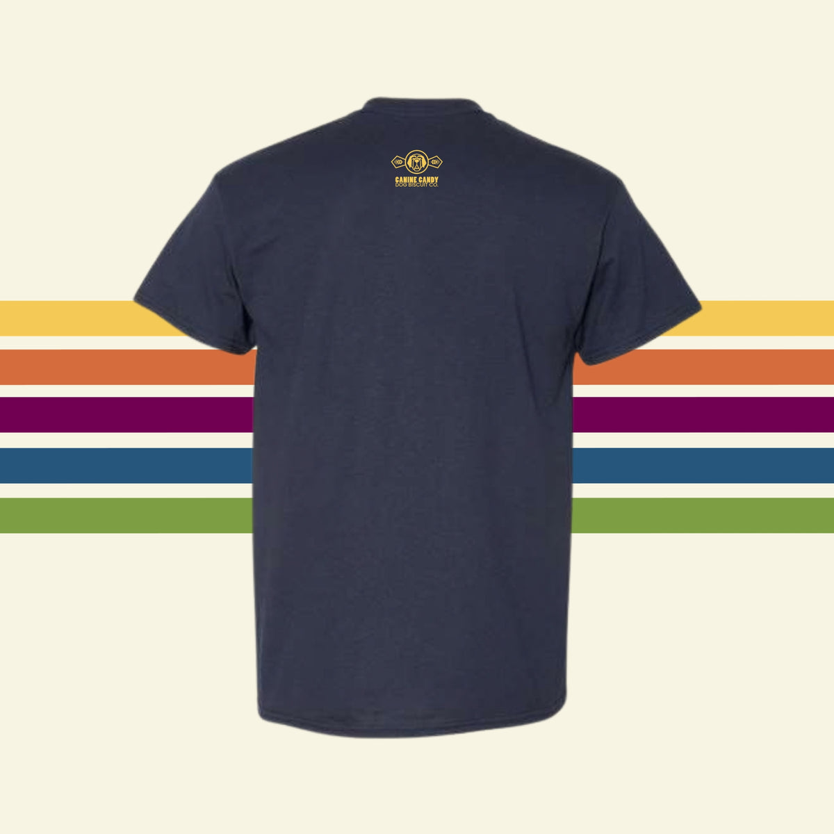 Canine Candy Bow Tie Logo Graphic Tee | Limited Edition