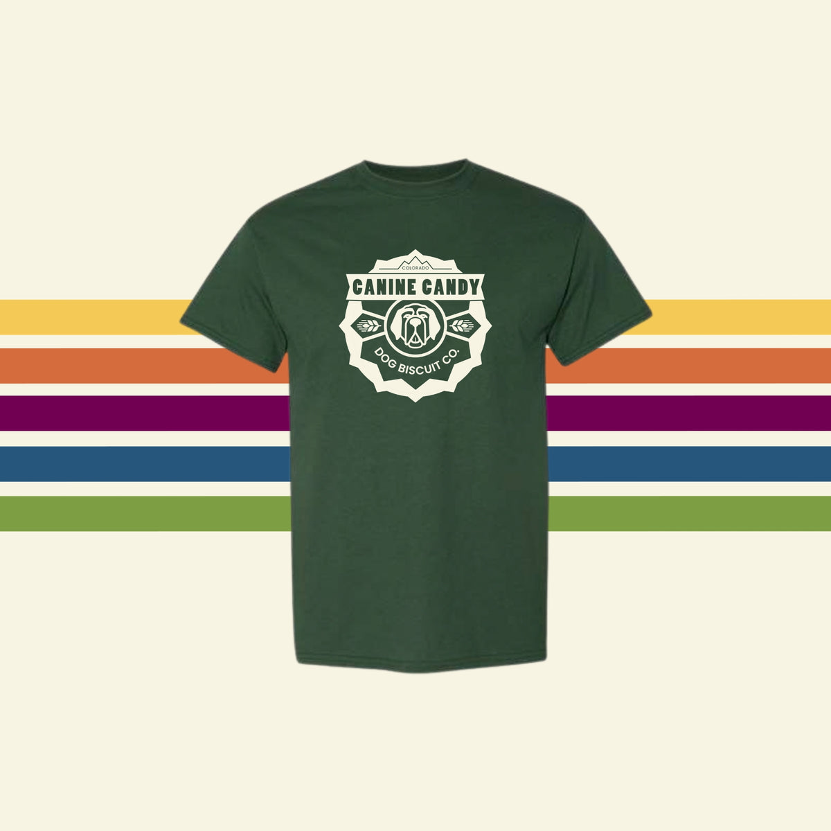 Canine Candy Sheriff's Badge Graphic Tee | Limited Edition