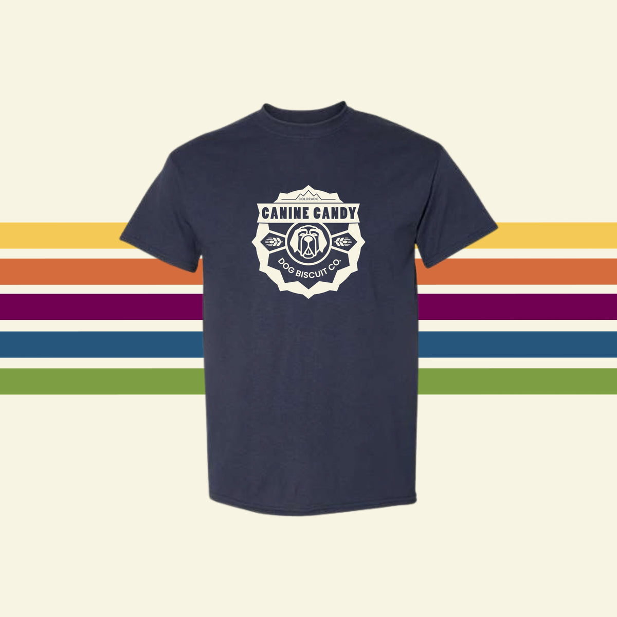 Canine Candy Sheriff's Badge Graphic Tee | Limited Edition