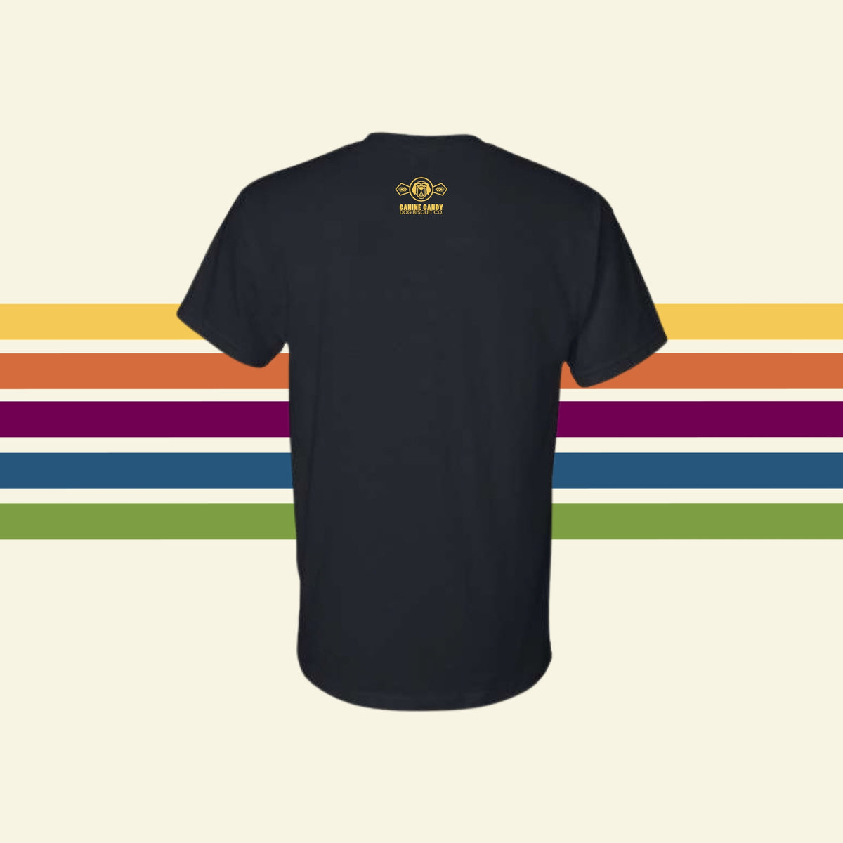 Canine Candy Bow Tie Logo Graphic Tee | Limited Edition