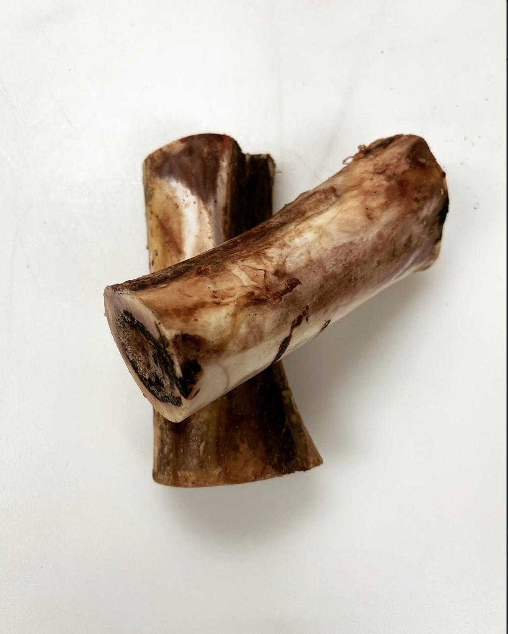 6" Bison Marrow Bone – Refillable Natural Chew