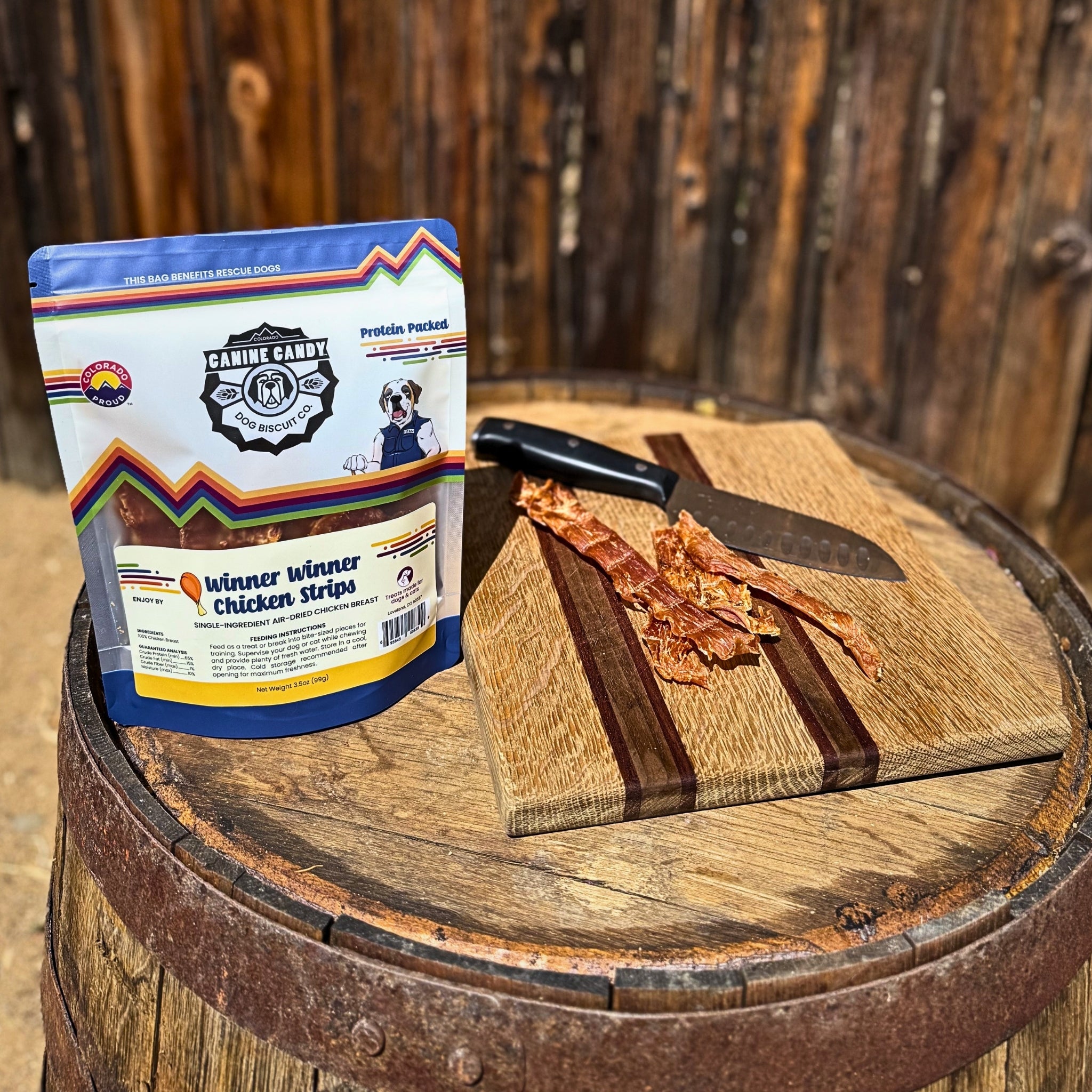 Winner, Winner, Chicken Strips | 100% Pure Chicken Breast Jerky