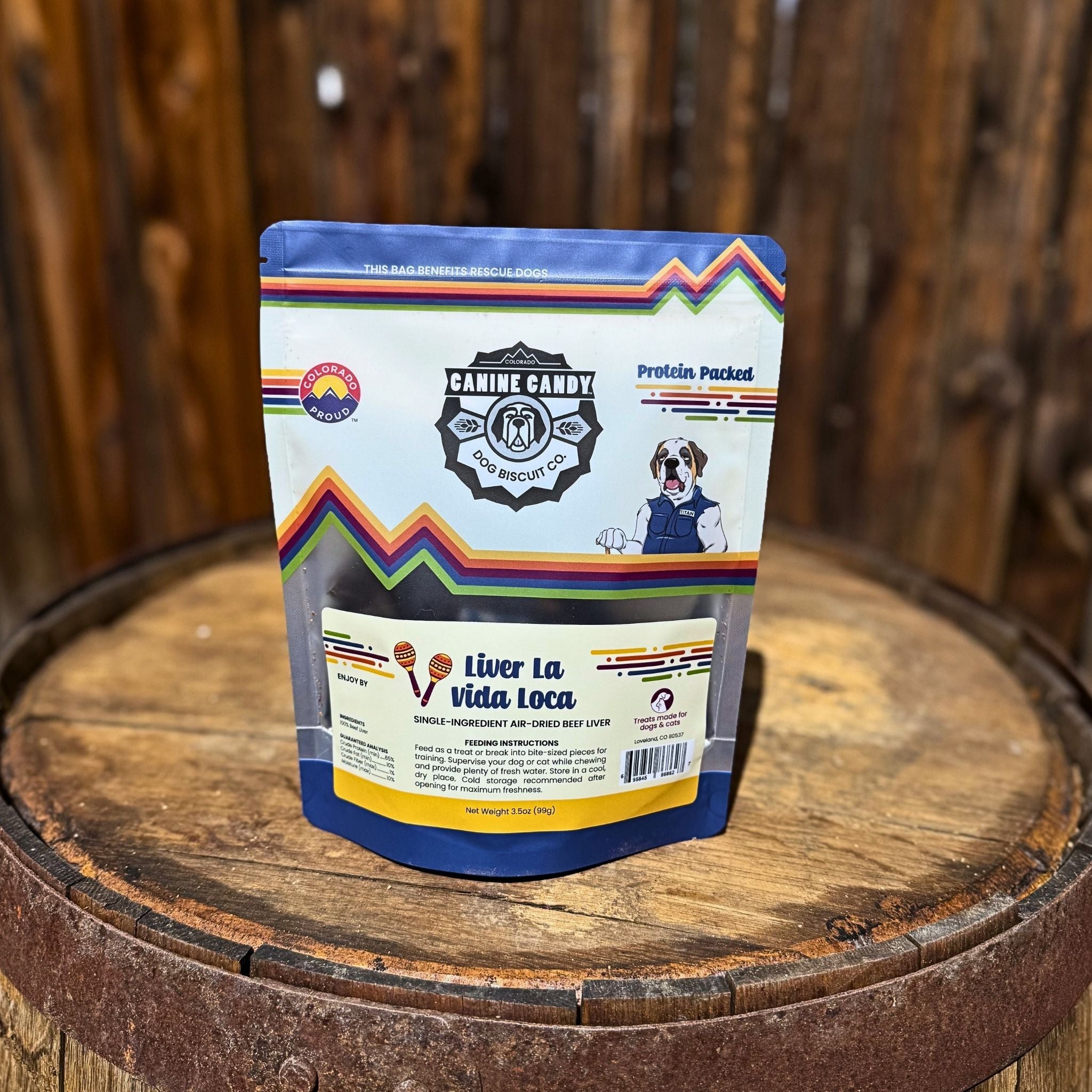 Liver la Vida Loca | 100% Pure Beef Liver Jerky